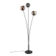 Sheldon lampa podłogowa 3xE14 czarna R41303017