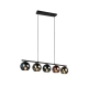 Sheldon lampa wisząca 5xE14 czarna R31305017 TRIO lighting