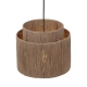 Smilla lampa wisząca 1xE27 naturalna, czarna 366800136