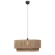 Smilla lampa wisząca 1xE27 naturalna, czarna 366890136