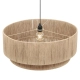 Smilla lampa wisząca 1xE27 naturalna, czarna 366890136