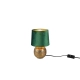 Sophia lampka stołowa 1xE14 złota, zielona R50821015 TRIO lighting