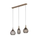 Soraya lampa wisząca 3xE27 złota, czarna 365400304 TRIO lighting