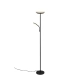Specter lampa podłogowa LED 17W, 4,5W 1900lm, 450lm 2700K-6500K czarna R47842132