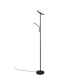 Specter lampa podłogowa LED 17W, 4,5W 1900lm, 450lm 2700K-6500K czarna R47842132