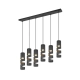 Stream lampa wisząca 6xGU10 czarna 364000632 TRIO lighting