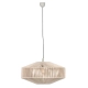 Svea lampa wisząca 1xE27 beżowa 364790144
