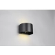 Talent kinkiet 2 LED 2x6W 2x50lm 3000K czarny R27769132 wbudowany czujnik ruchu