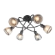 Tarifa lampa sufitowa 6xE14 czarna 662800632 TRIO lighting
