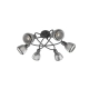 Tarifa lampa sufitowa 6xE14 czarna 662800632