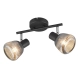 Tarifa lampa sufitowa 2xE14 czarna 862800232 TRIO lighting