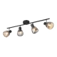 Tarifa lampa sufitowa 4xE14 czarna 862800432 TRIO lighting