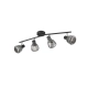 Tarifa lampa sufitowa 4xE14 czarna 862800432