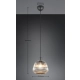 Tarifa lampa wisząca 1xE27 czarna 362800132
