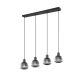 Tarifa lampa wisząca 4xE27 czarna 362800432