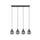 Tarifa lampa wisząca 4xE27 czarna 362800432