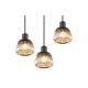 Tarifa lampa wisząca 3xE27 czarna 362830332