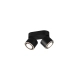 Taurus lampa sufitowa LED 2x3,5W 2x340lm, 2x1,5W 110lm 3000K czarna 652910232 TRIO lighting