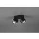Taurus lampa sufitowa LED 2x3,5W 2x340lm, 2x1,5W 110lm 3000K czarna 652910232