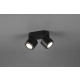 Taurus lampa sufitowa LED 2x3,5W 2x340lm, 2x1,5W 110lm 3000K czarna 652910232