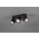 Taurus lampa sufitowa LED 3x3,5W 2x340lm, 3x1,5W 110lm 3000K czarna 652910332