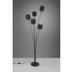 Tommy lampa podłogowa 5xE14 czarna, złota R46335979