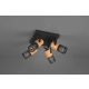 Tosh lampa sufitowa 4xE14 czarna 804300432