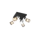 Tosh lampa sufitowa 4xE14 czarna, biała 804300434 TRIO lighting