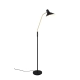 Traveller lampa podłogowa 1xE27 czarna, złota 463400180 TRIO lighting