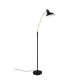 Traveller lampa podłogowa 1xE27 czarna, złota 463400180