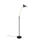 Traveller lampa podłogowa 1xE27 czarna, złota 463400180