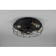 Trondheim lampa sufitowa wentylator 4xE27 czarna R61095032