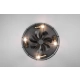 Trondheim lampa sufitowa wentylator 4xE27 czarna R61095032