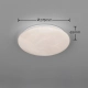 Umbria lampa sufitowa LED 12W 1600lm 4000K biała R64631101
