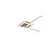 Viale lampa sufitowa LED 17W 1860lm 3000K srebrna R67303107
