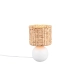 Vina lampka stołowa 1xE27 Biała, brązowa 518900101 TRIO lighting