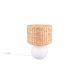Vina lampka stołowa 1xE27 Biała, brązowa 518990101 TRIO lighting