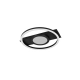 Wheeler lampa sufitowa LED 16W 2000lm 3000K czarna R64801132