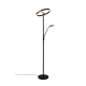 Willis lampa podłogowa LED 39W 4600lm 2700K, 3200K, 4000K czarna 449510232 TRIO lighting