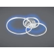 Winona lampa sufitowa LED 28W 3200lm 2700K-6500K srebrna 670810607