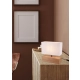 Woody lampka stołowa 1xE27 drewno, biała R50181030
