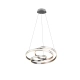 Yara lampa wisząca LED 60W 7200lm 2300K, 3000K, 4000K srebrna 326210107 TRIO lighting