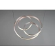 Yara lampa wisząca LED 60W 7200lm 2300K, 3000K, 4000K srebrna 326210107