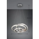 Yara lampa wisząca LED 60W 7200lm 2300K, 3000K, 4000K srebrna 326210107