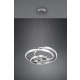 Yara lampa wisząca LED 60W 7200lm 2300K, 3000K, 4000K srebrna 326210107