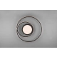 Yava lampa sufitowa LED 56W 6800lm 2700K-6000K czarna 672310232