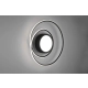 Yava lampa sufitowa LED 56W 6800lm 2700K-6000K czarna 672310232