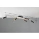 Zeno lampa sufitowa LED 12W, 4x5,5W 2200lm, 4x 650lm 2700K-6500K srebrna, czarna 648310505