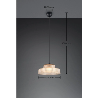 Abella lampa wisząca 1xE27 złota R36761013