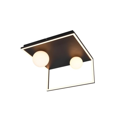 Arola lampa sufitowa LED 22W 2500lm CCT czarny, biała 638110132 Trio Lighting